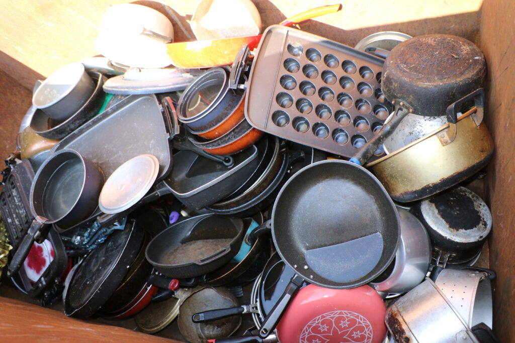 アルミガラ（鍋・脚立等）